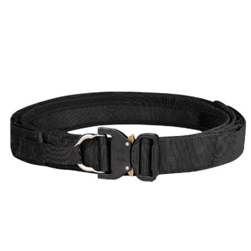 Tactical belt with corba buckle