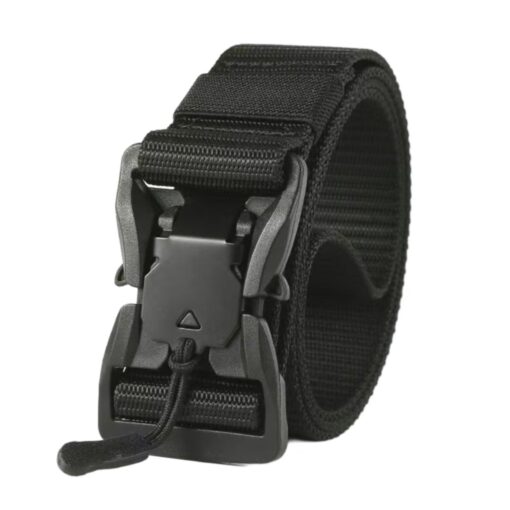 Single Layer Belt with Magnetic Buckle